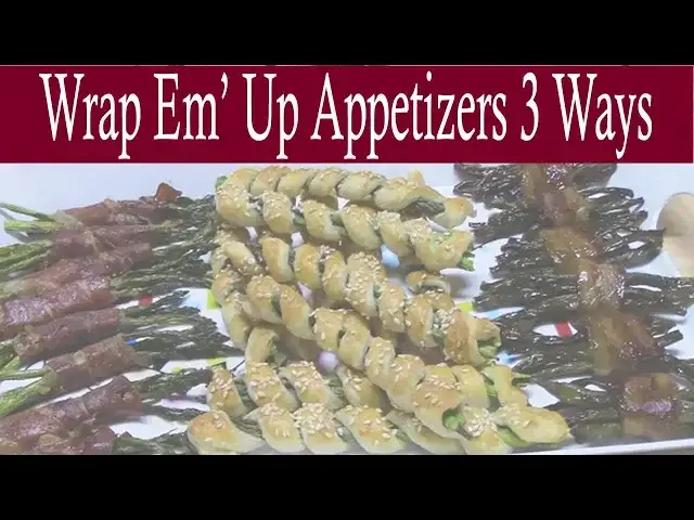 'Video thumbnail for WRAP EM' UP APPETIZERS 3 WAYS | VLOGMAS DAY 16'