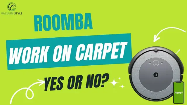 'Video thumbnail for Does Roomba Work on Carpet?'