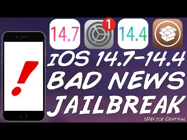 'Video thumbnail for iOS 14.7 - iOS 14.4 JAILBREAK A12+ NEWS: iOS 14.7 No Longer SIGNED & Downgrades Not Possible!'