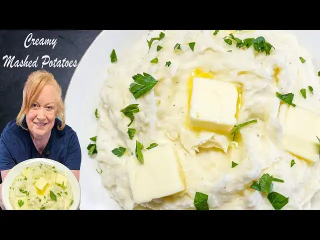 'Video thumbnail for Homemade CREAMY MASHED POTATOES for the Holidays or Anytime'