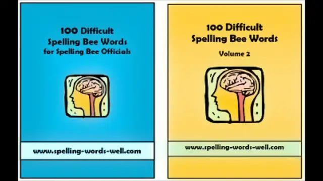 'Video thumbnail for 100 Difficult Spelling Bee Words: Enhance Your Competition'