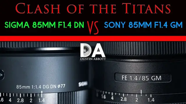'Video thumbnail for Clash of the 85mm Titans: Sigma DN vs Sony GM | 4K'