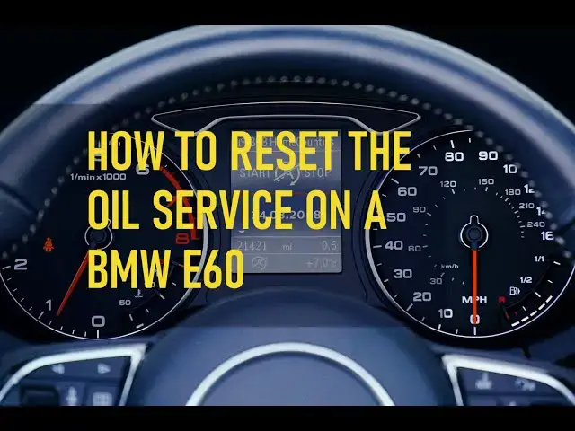 'Video thumbnail for How to Reset BMW Oil Service Light All 3 Series Models'