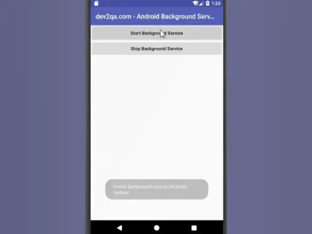 'Video thumbnail for how to create start stop android background service'