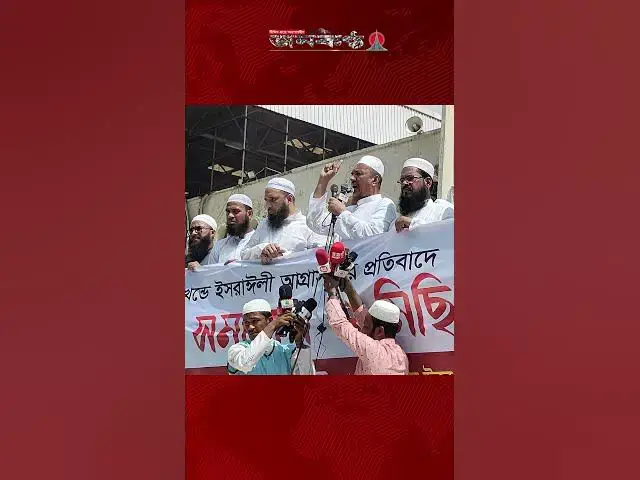 'Video thumbnail for "জুলাইয়ের যোদ্ধাদের পাশাপাশি শাপলা চত্বরের শহীদদেরও ক্ষতিপূরণ দিতে হবে"'