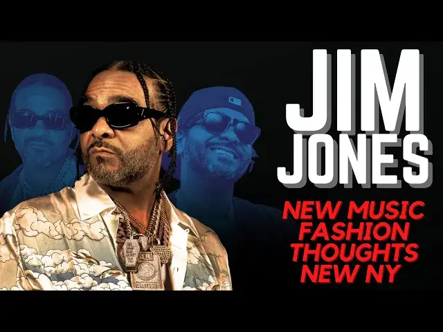 'Video thumbnail for Jim Jones Gets Annoyed At Question, But Finishes Strong With Fashion And New Music'