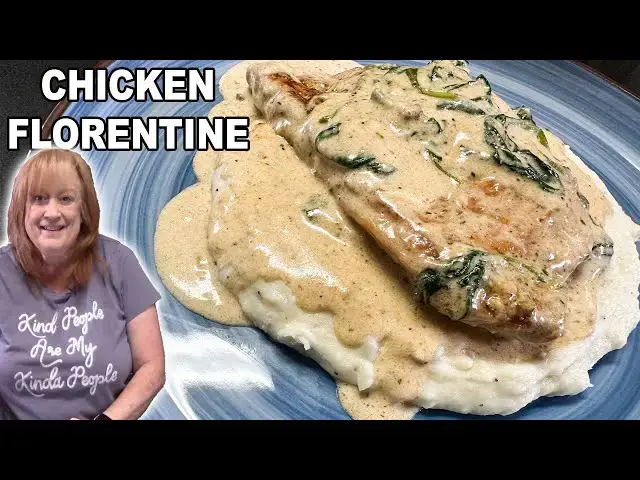 'Video thumbnail for CHICKEN FLORENTINE A Fast Easy Delicious Dinner Recipe'