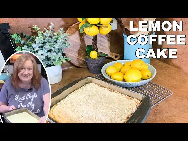 'Video thumbnail for LEMON CREAM CHEESE Coffee Cake'