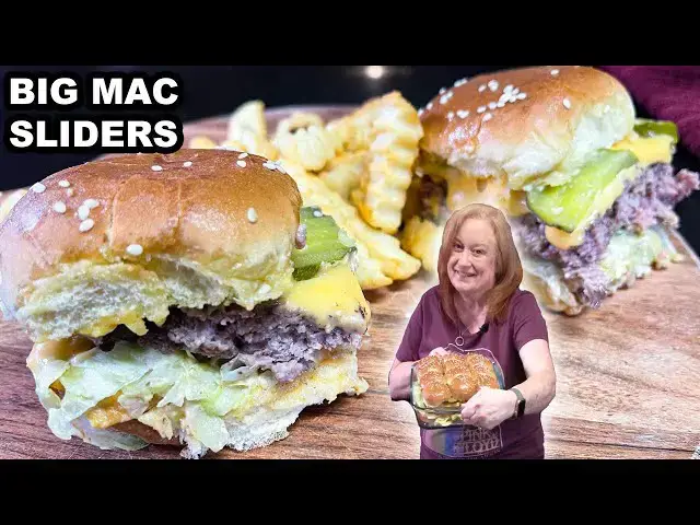'Video thumbnail for BIG MAC SLIDERS McDonalds Copycat Recipe'