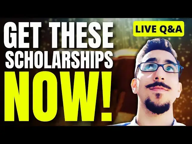 'Video thumbnail for Global Scholarships - Q&A Livestream'