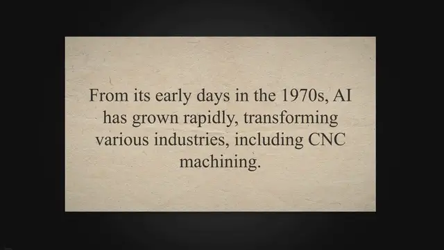 'Video thumbnail for AI in CNC Programming'