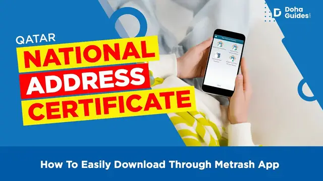 'Video thumbnail for How To Get National Address Certificate in Qatar (2023) | DohaGuides.com'