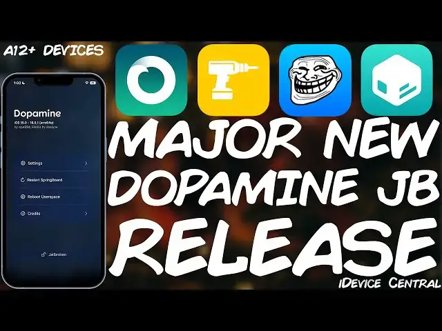 'Video thumbnail for iOS Jailbreak News / New RELEASE: New Dopamine Jailbreak With Major Fixes!'