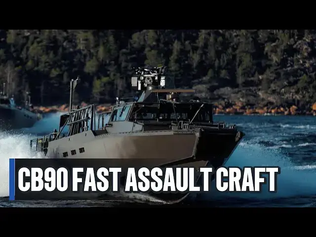 'Video thumbnail for CB90 Fast Assault Craft: See Why It’s a Game-Changer for Modern Naval Missions #military'