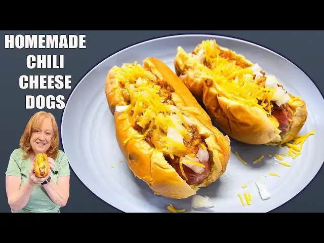'Video thumbnail for CHILI CHEESE DOGS Flavorful Homemade Easy Chili'