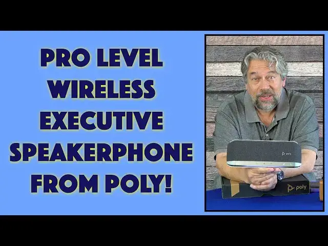 'Video thumbnail for Poly Sync 40 Smart Speakerphone -- DEMO & REVIEW'