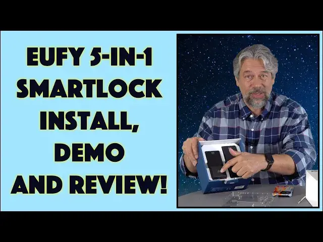 'Video thumbnail for Eufy Security 5-in-1 Smartlock Deadbolt -- INSTALL, DEMO & REVIEW'