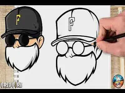 'Video thumbnail for Como desenhar Cartoon: Free Fire Skin'