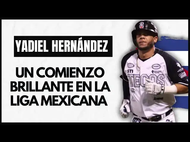 'Video thumbnail for YADIEL HERNÁNDEZ habla sobre su inicio en la LMB'