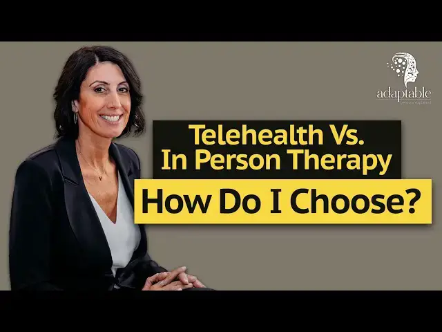 'Video thumbnail for Telehealth Vs. In Person Therapy: How Do I Choose?'