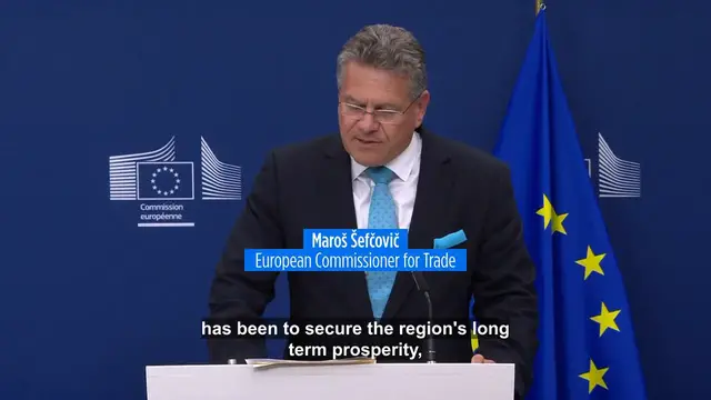 'Video thumbnail for 'Historic milestone': EU and UK strike political agreement on Gibraltar'