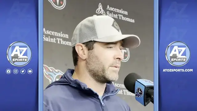 'Video thumbnail for Titans HC Brian Callahan spoke to the media ahead of Day 2 of minicamp'
