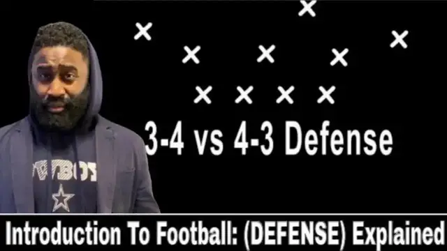 'Video thumbnail for law nation sports: 3-4 vs 4-3 defense explained: nfl defensive strategy breakdown'