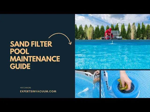 'Video thumbnail for Sand Filter Pool Maintenance Guide'