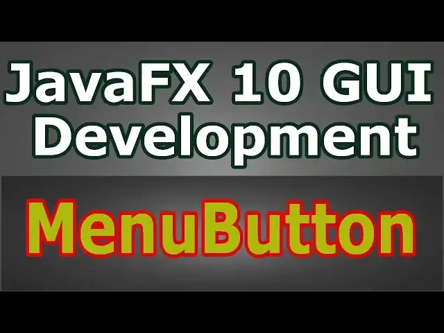 'Video thumbnail for Learn JavaFX 10 Creating MenuButton With Icon (Java GUI Tutorial) #11'