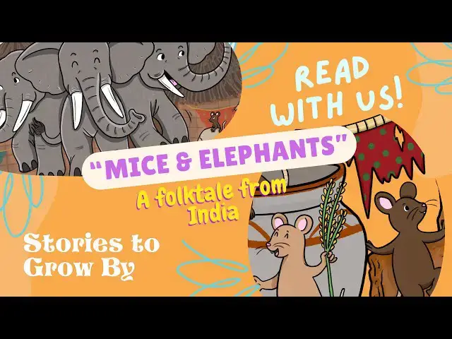 'Video thumbnail for Mice and Elephants | Fun Folktale Read-along | Bedtime Stories For Children'