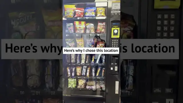 'Video thumbnail for Vending Machine Business: £7,000/Month Profit!'