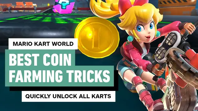 'Video thumbnail for Mario Kart World: Unlock All Karts Quickly | Best Coin Farming Tricks'