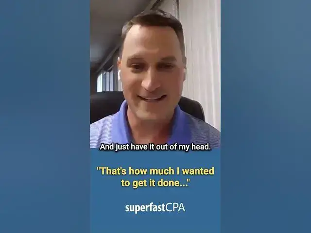 'Video thumbnail for Why "Active" CPA Study is Easier'