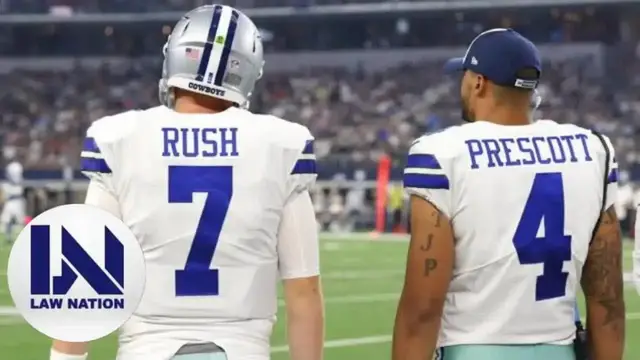 'Video thumbnail for law nation sports: dallas cowboys' offseason: cooper rush tender & dak prescott's future'