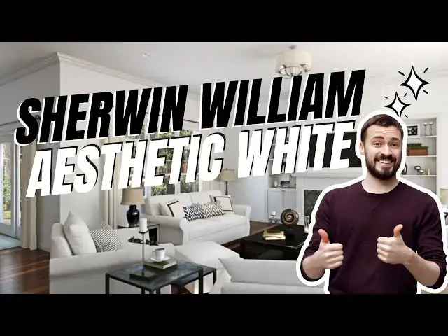 'Video thumbnail for Sherwin Williams Aesthetic White : A complete Color Review'