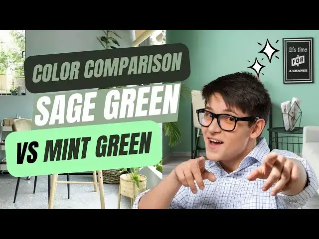'Video thumbnail for Mint Green Vs Sage Green - the Difference You MUST KNOW'