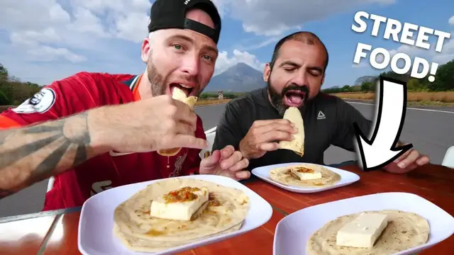 'Video thumbnail for Moyogalpa STREET FOOD TOUR in Nicaragua!! Tieste, Enchiladas & Tortillas in Ometepe Island!!'