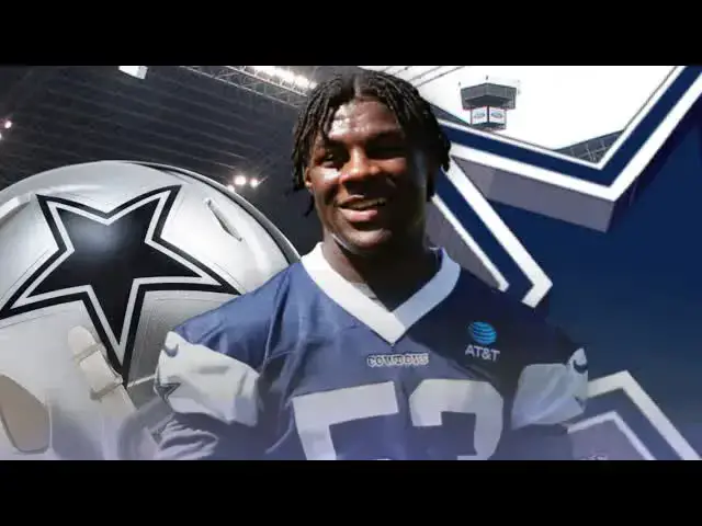 'Video thumbnail for #Cowboys rookie LB DaMone Clark getting closer to a return, he is now at practice...'