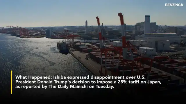'Video thumbnail for Japan's Prime Minister Criticizes Trump's Tariff Decision: Shigeru Ishiba Calls Move 'Truly Regrettable''