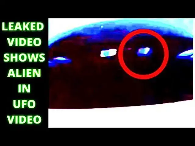 'Video thumbnail for Leaked Video Shows Alien in a UFO #UFO #ufos #ufosightings #Trending'