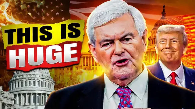 'Video thumbnail for BREAKING: NEWT GINGRICH JUST MADE A MASSIVE MOVE!!!'