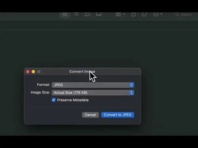 'Video thumbnail for How to convert JPG image to PNG on Mac'
