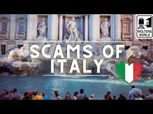 'Video thumbnail for Tourist Scams in Italy'