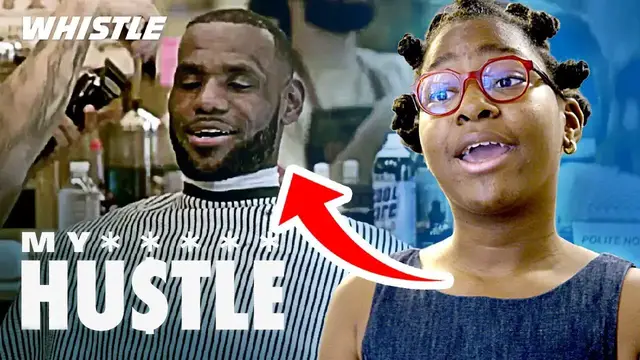 'Video thumbnail for 11-Year-Old YOUNGEST Barber Wants To Cut LeBron's Hair!'