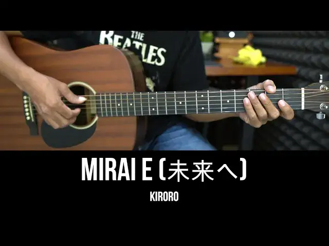 'Video thumbnail for Mirai e ( 未来へ ) - Kiroro | EASY Guitar Tutorial with Chords - Guitar Lessons'