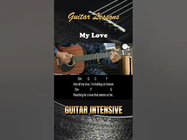 'Video thumbnail for My Love - Westlife | EASY Guitar Chords & Strumming Pattern'