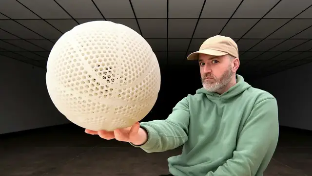 'Video thumbnail for Unboxing the $2500 Wilson Airless Gen1 Basketball'