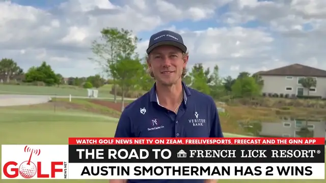 'Video thumbnail for Austin Smotherman leads Korn Ferry Tour with 2 wins in 2025'