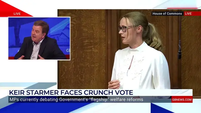 'Video thumbnail for Welfare bill will 'still be spiralling upwards' despite reforms, Mel Stride warns'