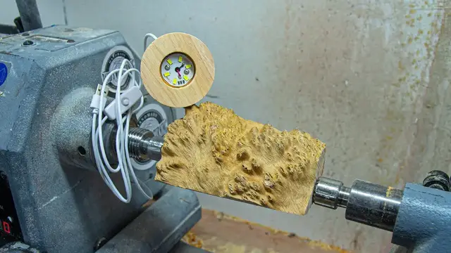 'Video thumbnail for Woodturning - The Night Lamp'